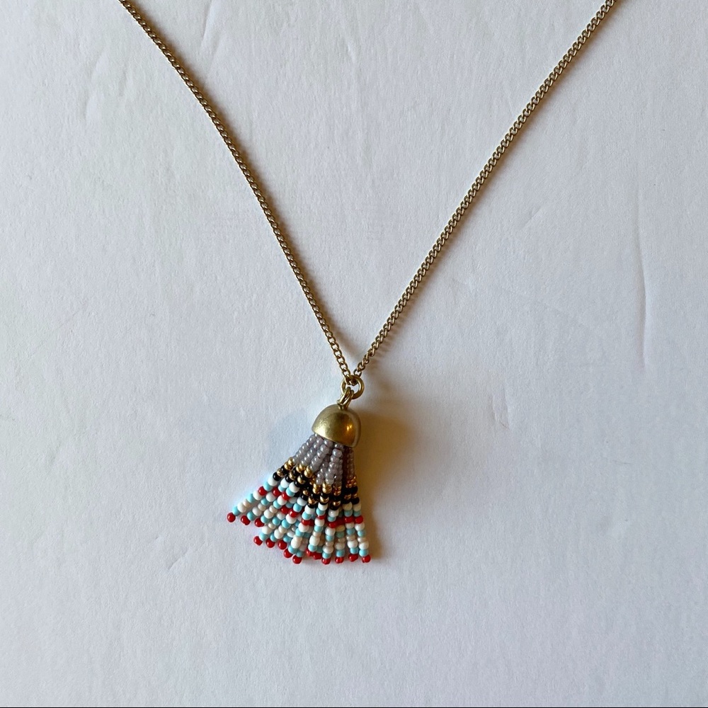 🖤J. CREW FACTORY Beaded-Pendant Necklace